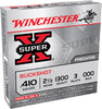 Winchester Ammo XB41000 Super-X 410 Gauge 2.5" Copper-Plated Lead 3 Pellets 000 Buck 5 Bx/ 50 Cs - Winchester - View 1