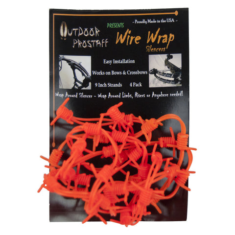 Outdoor Prostaff Wire Wrap Silencers Orange