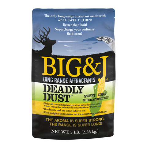 Big And J Deadly Dust Sweet Corn Attractant 5 lbs.