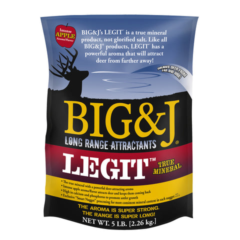 Big And J Legit True Mineral Apple Flavor 5 lbs.