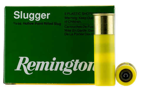 Remington Ammunition SP20RS Slugger 20 Gauge 2.75" 5/8 oz Slug Shot 5 Bx/ 50 Cs