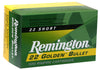 Rem Ammo 1000 22Short 29GR HV 100Bx/50Cs Plated Lead Round Nose - 100 Rounds - Remington - View 1