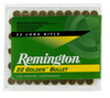 Remington Ammunition 1500 Golden Bullet 22 Long Rifle (LR) 40 GR Plated Lead Round Nose 100 Bx/ 50 Cs - 100 Rounds