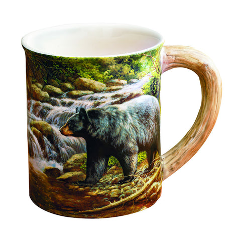 Wild Wings Sculpted Mug Shadow of the Forest Bear