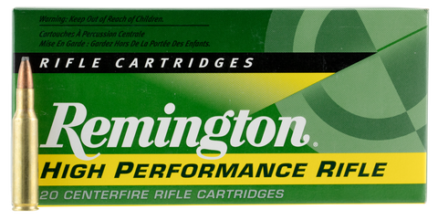 Remington Ammo R222R1 Standard 222 Rem 50GR Pointed Soft Point 20 Box/10 Case