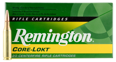 Remington Ammunition R243W3 Core-Lokt 243 Winchester 100 GR Core-Lokt Pointed Soft Point 20 Bx/ 10 Cs