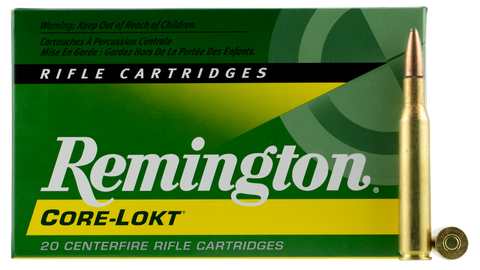 Remington Ammunition R270W2 Core-Lokt 270 Winchester 130 GR Core-Lokt Pointed Soft Point 20 Bx/ 10 Cs