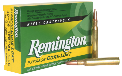 Remington Ammunition R308W2 Core-Lokt 308 Win/7.62 NATO 180 GR Core-Lokt Soft Point 20 Bx/ 10 Cs