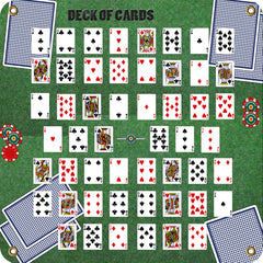 Arrowmat XL Foam Target Face Deck of Cards 34x34 in.
