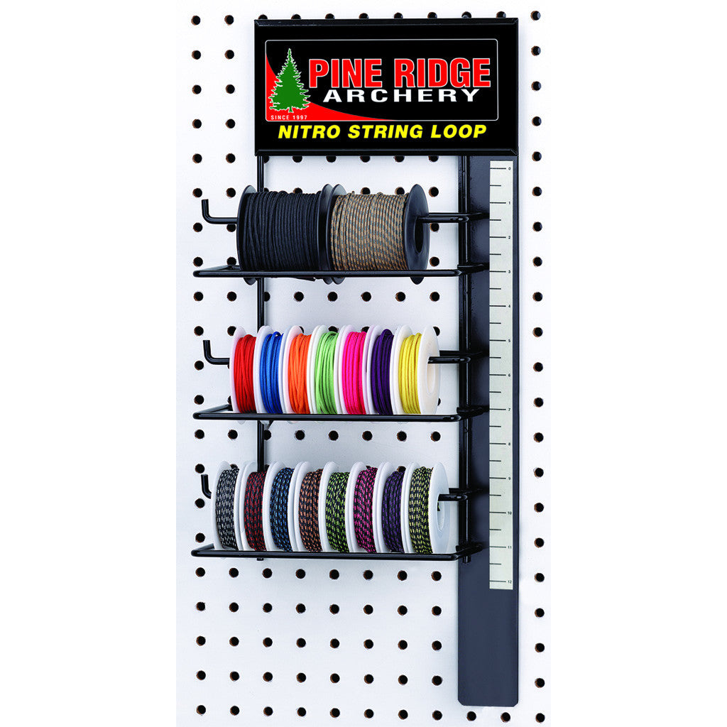 Pine Ridge String Loop Display 500 ft  Assorted Colors