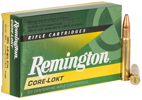 Rem Ammo R35WH1 Core-Lokt 35 Whelen Pointed Soft Point 200 GR 20Box/10Case