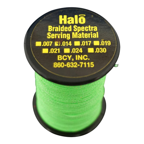 BCY Halo Serving Neon Green .014 120 yds.