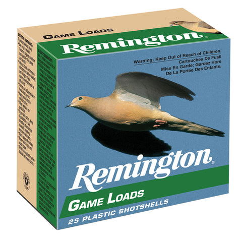 Remington Ammunition GL206 Lead Game Loads  20 Gauge 2.75" 7/8 oz 6 Shot 25 Bx/ 10 Cs
