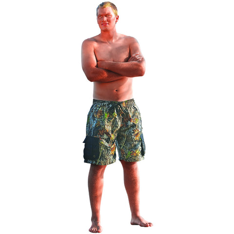 Wilderness Dreams Board Shorts Mossy Oak BreakUp Small