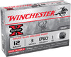 Winchester Ammo X123RS15 Super-X 12 Gauge 3" 1 oz Slug Shot 5 Bx/50 Cs
