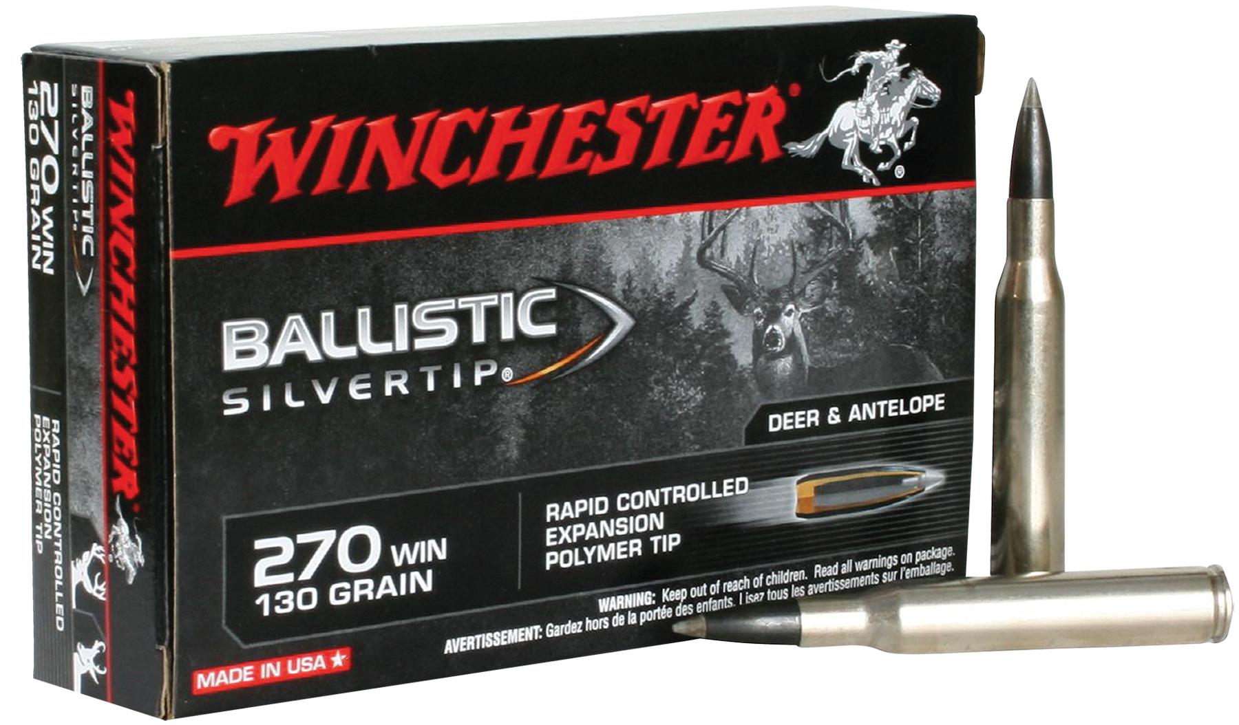 270 Win Ammo - Ammo Supreme Winchester Ballistic Silvertip 10 Ammo Supreme Winchester Ballistic Silvertip 10 Ammo