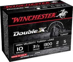 Winchester Ammo STH105 Double X Turkey 10 Gauge 3.5" 2 oz 5 Shot 10 Bx/ 10 Cs