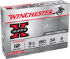 Winchester Ammo XB12L4 Super X 12 Gauge 3.50" 54 Pellets 4 Buck Shot 5 Per Box/50 Cs - Winchester - View 1