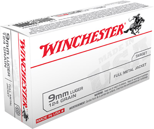 Winchester Best Luger FMJ Ammo