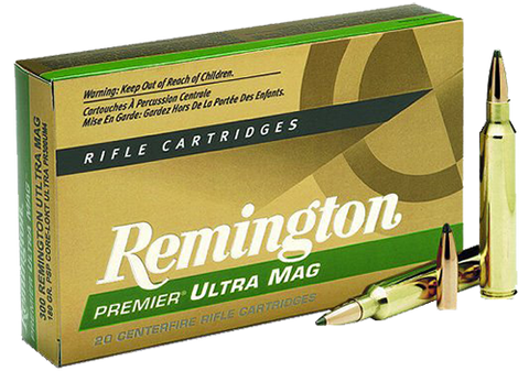 Remington Ammunition 27954 Core-Lokt 300 Rem SAUM 165 gr Core-Lokt Pointed Soft Point (PSPCL) 20 Rounds