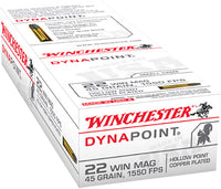 Winchester Ammo USA22M Best Value 22 Winchester Magnum Rimfire (WMR) 45 GR Dynapoint 50 Bx/ 40 Cs