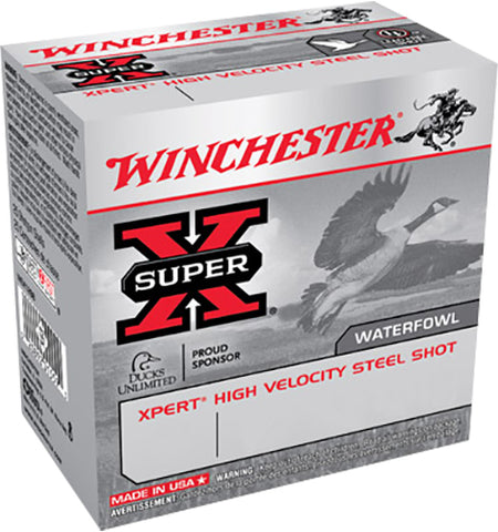 Winchester Ammo WEX12H3 Super X Xpert High Velocity 12 Gauge 2.75" 1 1/8 oz 3 Shot 25 Bx/ 10 Cs