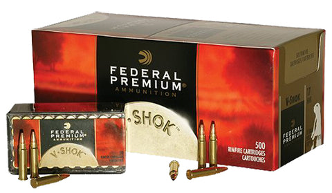 Federal P770 V-Shok 17 Hornady Magnum Rimfire (HMR) 17 GR TNT Jacketed Hollow Point 50 Bx/ 60 Cs