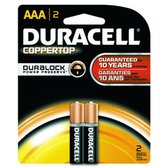 Duracell Coppertop Battery AAA 2 pk.