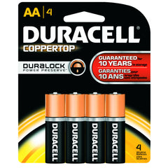 Duracell Coppertop Battery AA 4 pk.