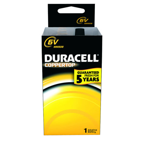 Duracell Coppertop Battery 6 Volt 1 pk.