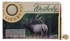 Weatherby N340250PT 340 Weatherby Magnum Nosler Partition 250 GR 20Rds