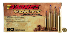 Barnes 21522 VOR-TX 243 Winchester 80GR Tipped TSX Boat Tail 20Box/10Case