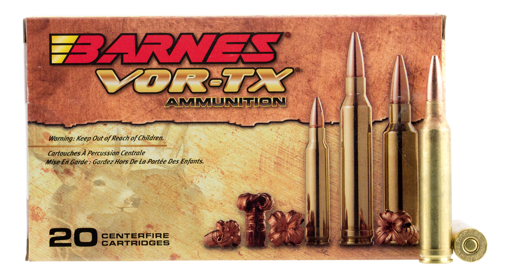 Barnes 21529 VOR-TX 7mm Remington Magnum 160GR TSX Boat Tail 20Box/10Case
