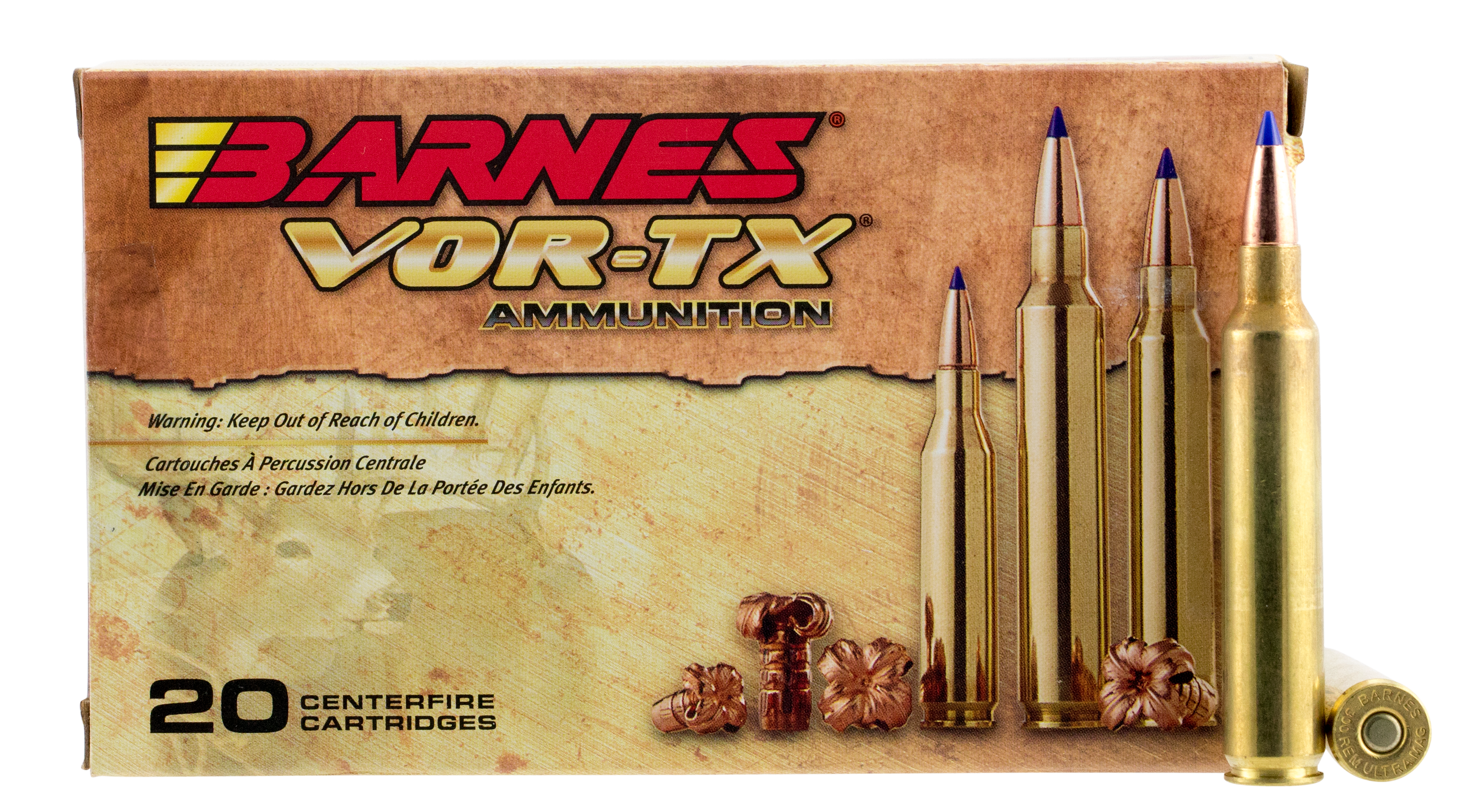 Barnes VOR-TX Rem Ultra Mag Tipped Boat Tail TSX Ammo