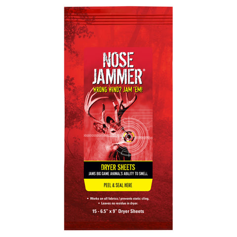 Nose Jammer Dryer Sheets 20 pk.
