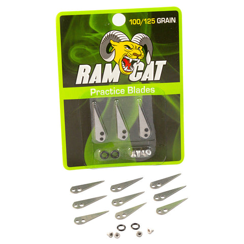 Ramcat Broadhead Practice Blades 100/125gr. 9pk