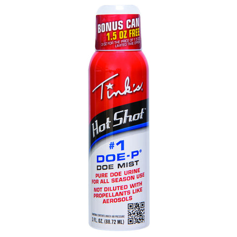 Tinks Hot Shot 1 Doe-P Mist Non Estrous Mist 3 oz.