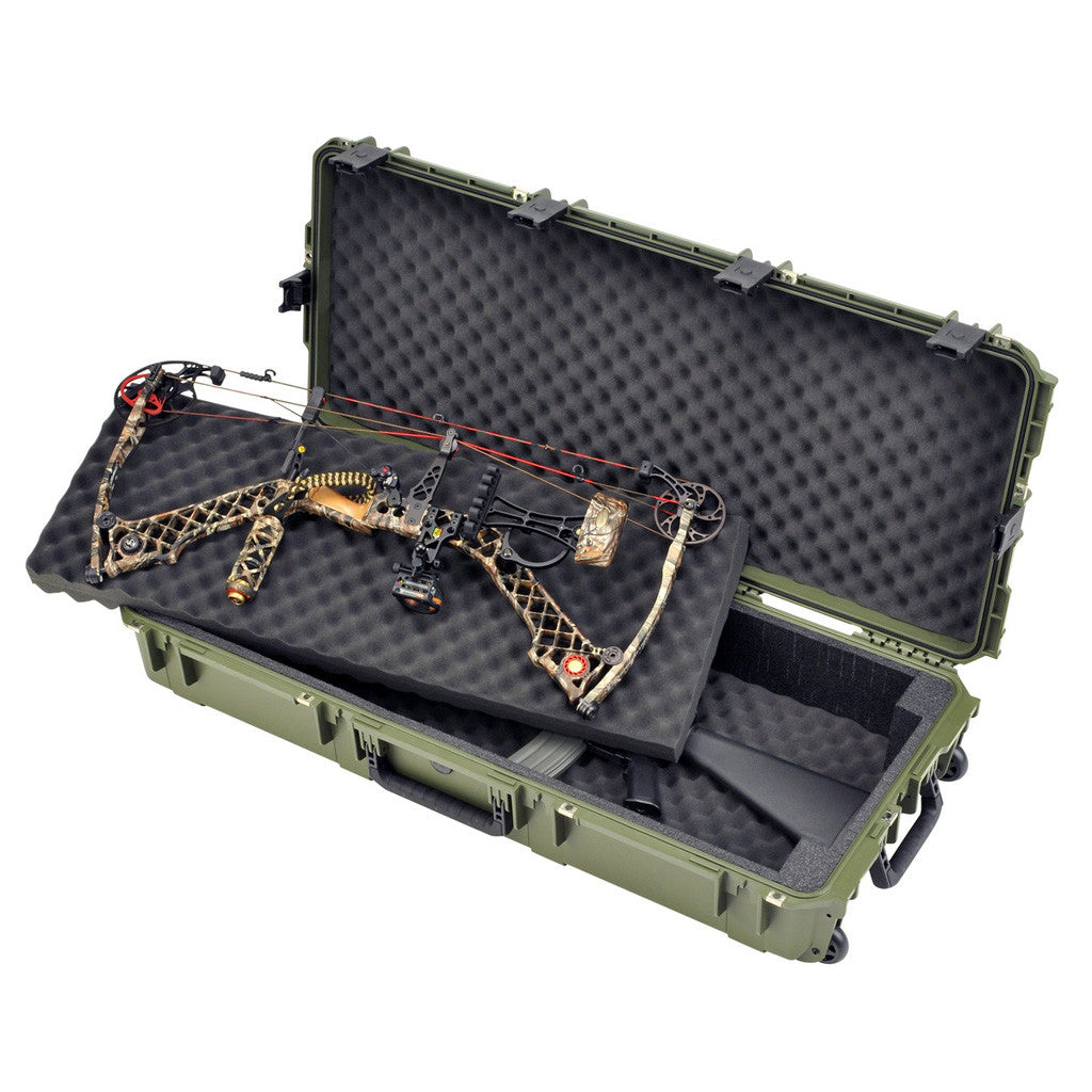 SKB iSeries Double Bow/Rifle Case Green 42
