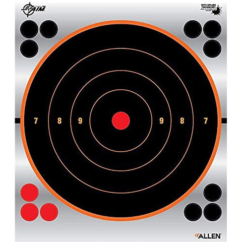 EzAim Reflective Bullseye Target 9 in. 6 pk.