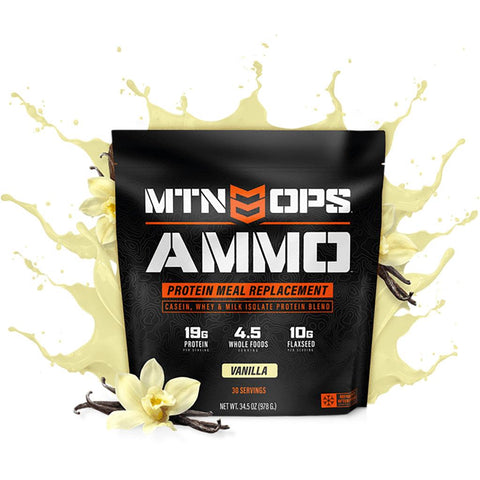MTN OPS Ammo Whey Protein Meal Replacement Vanilla