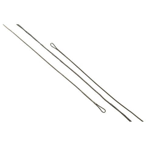 J and D Teardrop Bowstring Black B50 35 in. 16 Strand