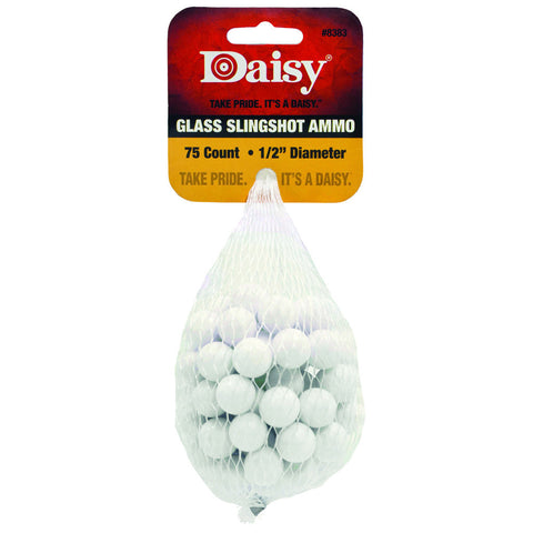 Daisy 1/2in. Slingshot Ammo Glass 75ct.