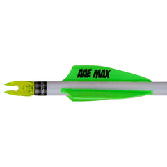 AAE Plastifletch Max Vane Neon Green 2 in. Shield 100pk.