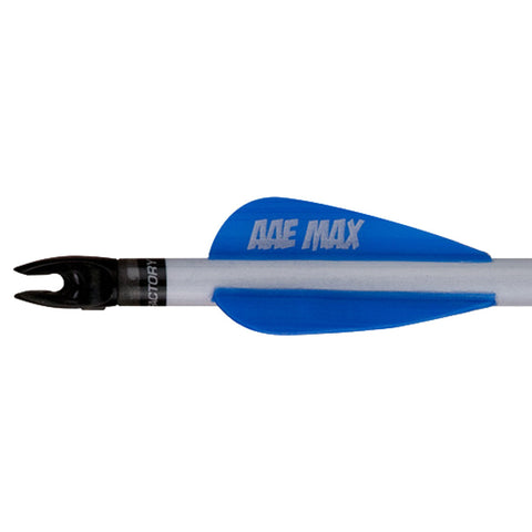 AAE Plastifletch Max Vane Blue 2 in. Shield 100 pk.