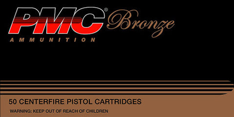 PMC 9B Bronze 9mm Jacketed Hollow Point 115GR 50 Box/20 Case