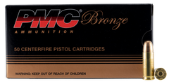 PMC 38SA Bronze 38 Super +P Full Metal Jacket 130 GR 50Box/20Case