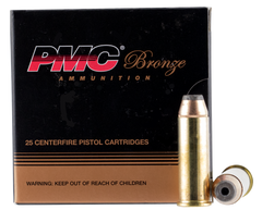PMC 44B Bronze 44 Remington Magnum 180GR Jacketed Hollow Point 25 Box/20 Case