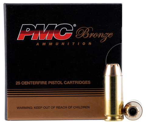 PMC 10B Bronze 10mm 170GR Jacketed Hollow Point 25 Box/20 Case