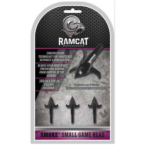 Ramcat Smoke Small Game Head 100 gr. 3 pk.