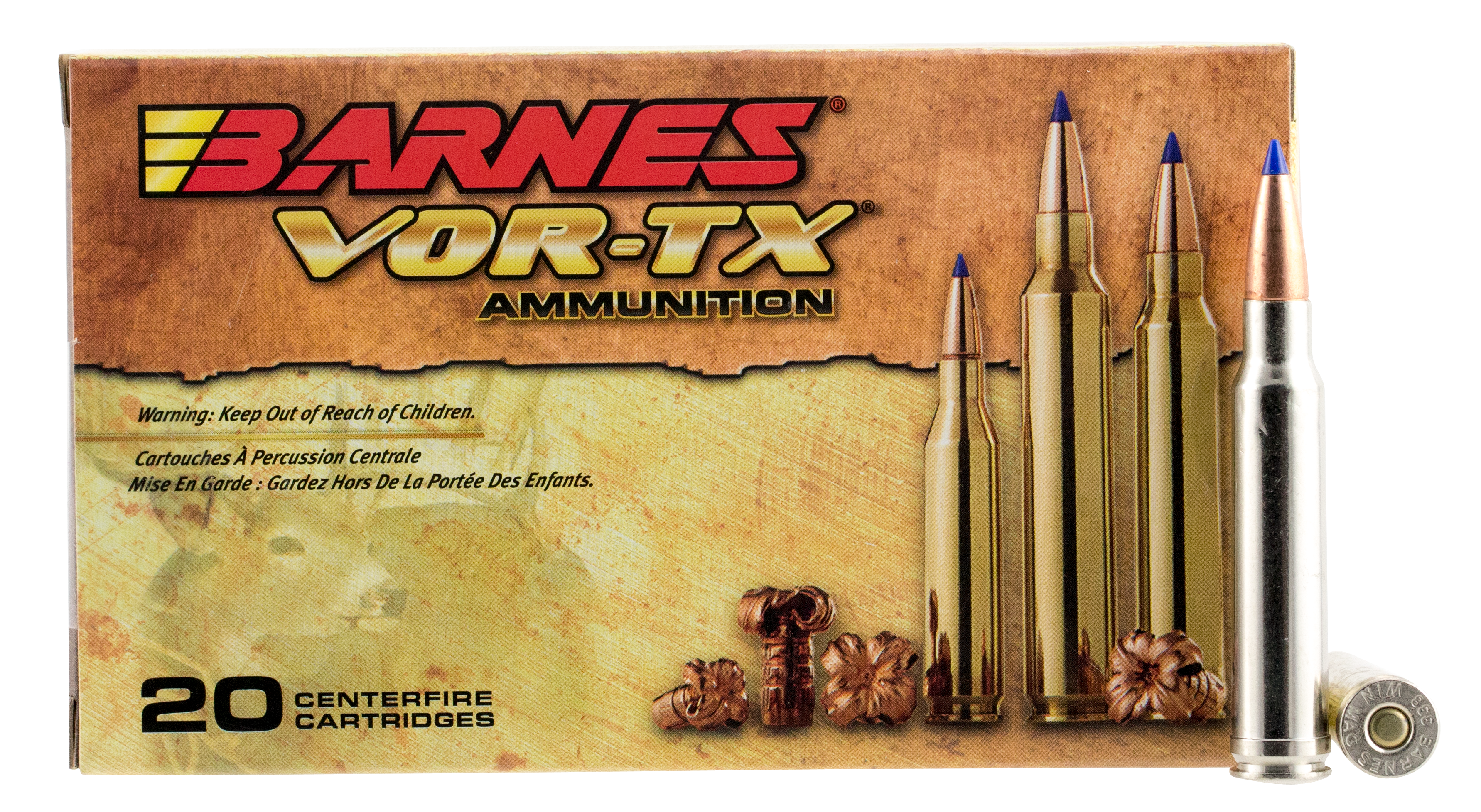 Barnes VOR-TX Tipped Boat Tail TSX Ammo